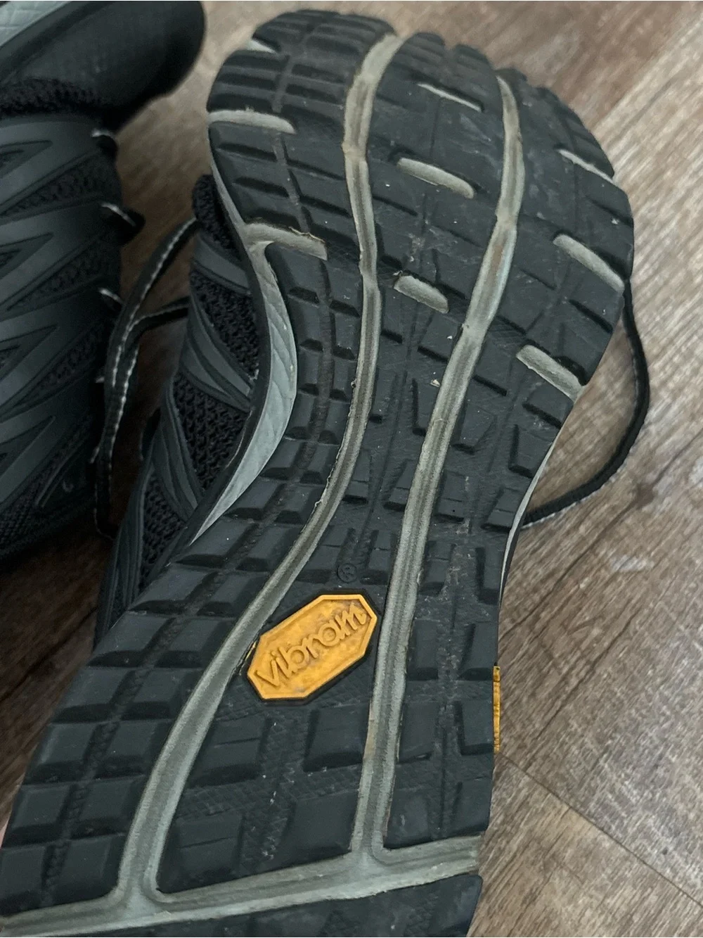 Merrell Black Men's Athletic Trail Shoes